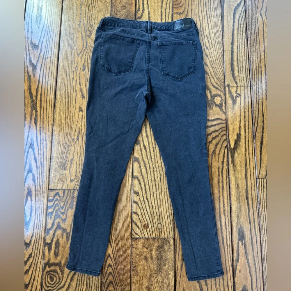Seven7 Women's Black Skinny Jeans Size 8